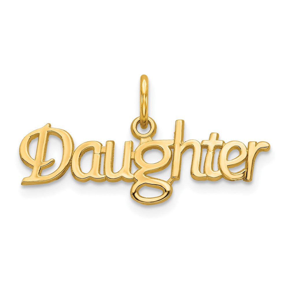 10K DAUGHTER Charm, 14 x 26 mm