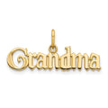 10K GRANDMA Charm, 10 x 26 mm