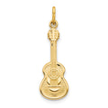 10k Guitar Charm, 27 x 9 mm