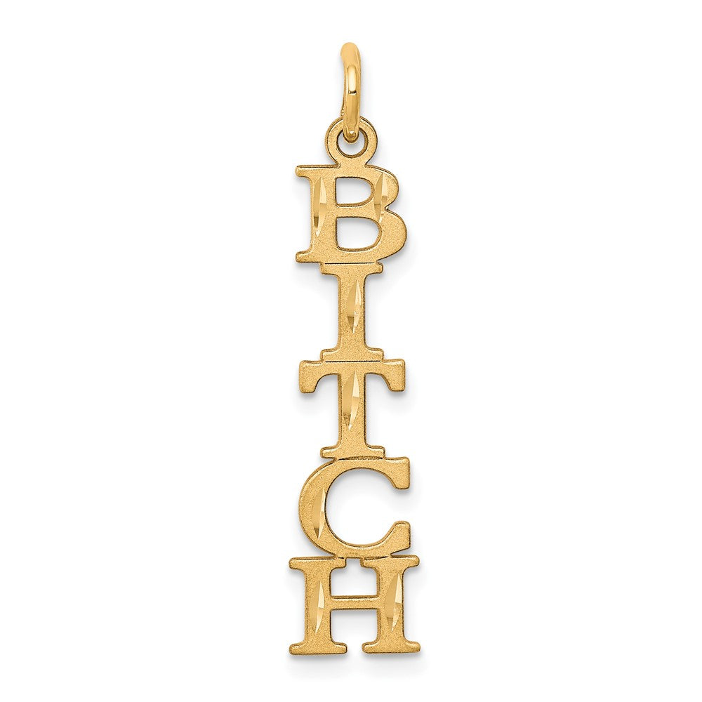 10k 5-Letter Talking Charm, 32 x 6 mm