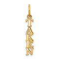 10k Talking - TAKEN Charm, 25 x 5 mm