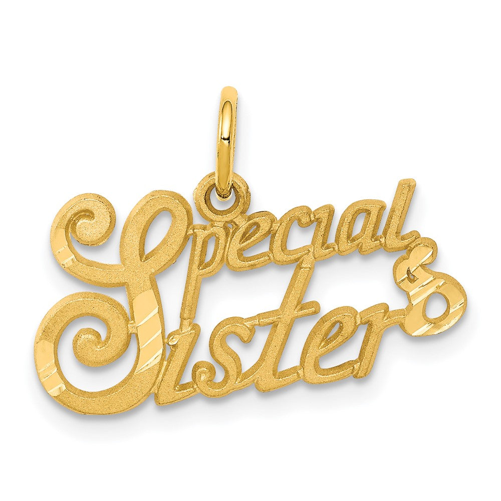 10K SPECIAL SISTER Charm, 15 x 23 mm