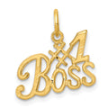 10k #1 BOSS Charm, 15 x 16 mm