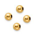 10k Set of 4, 4mm Spacer Beads, 4 mm
