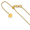 14K Adjustable .9mm D/C Twisted Box Chain, 22 x 0.9 mm