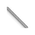 14K White Gold 1.3mm Round Snake Chain, 18 x 1.3 mm