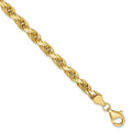 10k 5.5mm Diamond-cut Rope Chain, 8 x 5.5 mm, 17.43 g