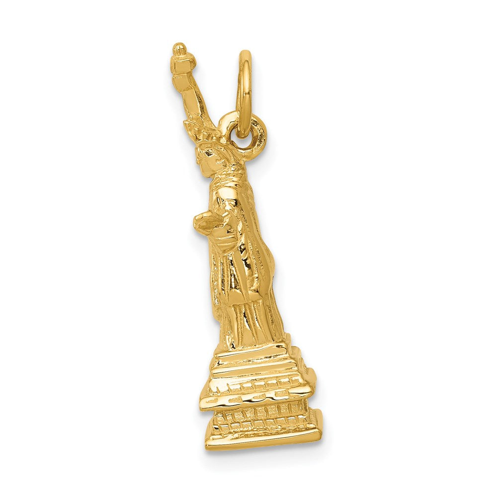 14k  3-D Statue Of Liberty Charm, 26 x 8 mm