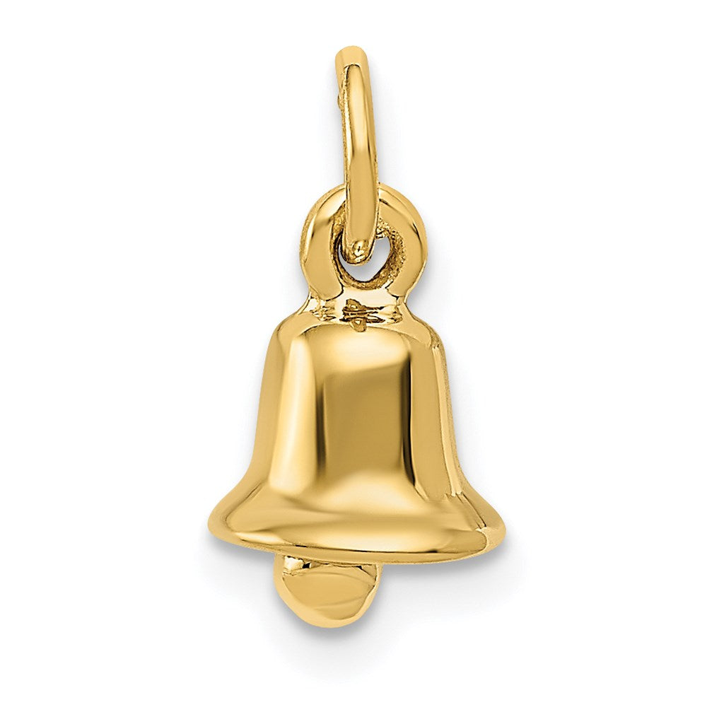 14k 3-D Wedding Bell Charm, 13 x 8 mm