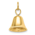 14k Moveable 3-D Wedding Bell Charm, 18 x 12 mm