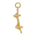 14k 3D MACKINAC Bridge Charm, 29 x 7.5 mm