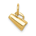 14K 3-D Small Megaphone Charm, 9 x 9 mm