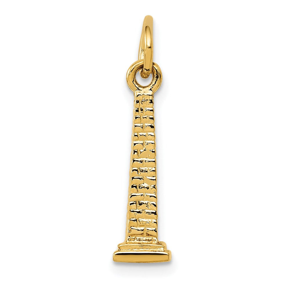 14K 3-D Washington Monument Charm, 22 x 5 mm