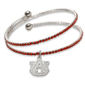 AUBURN UNIV AMPED LOGO CRYSTAL BRACELET