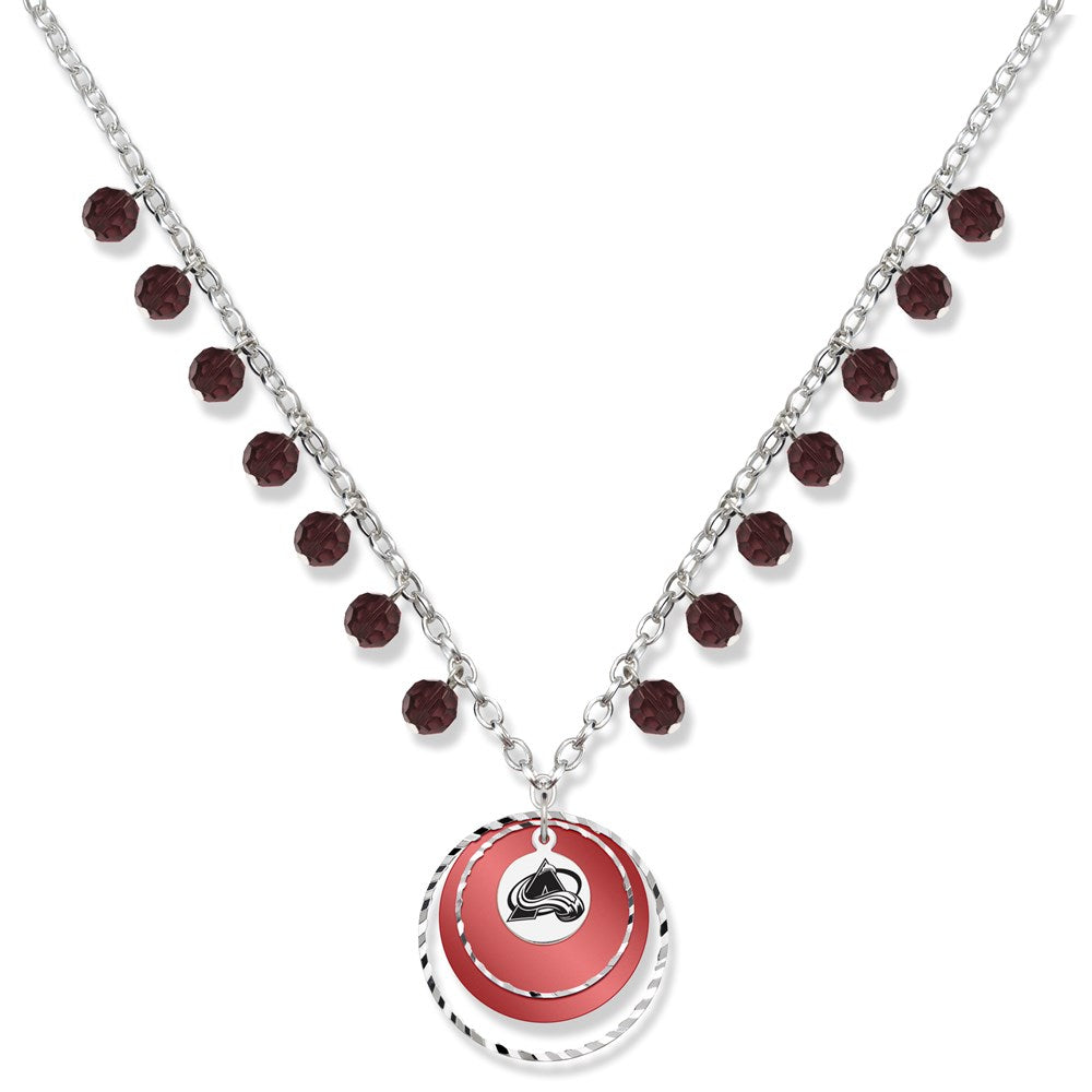COLORADO AVALANCHE GAME DAY NECKLACE, Size 21