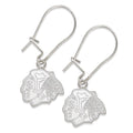 S/S CHIC BLACKHAWKS HEAD LOGO 3/8 DANGLE ERD, 0.38 x 0.38 mm
