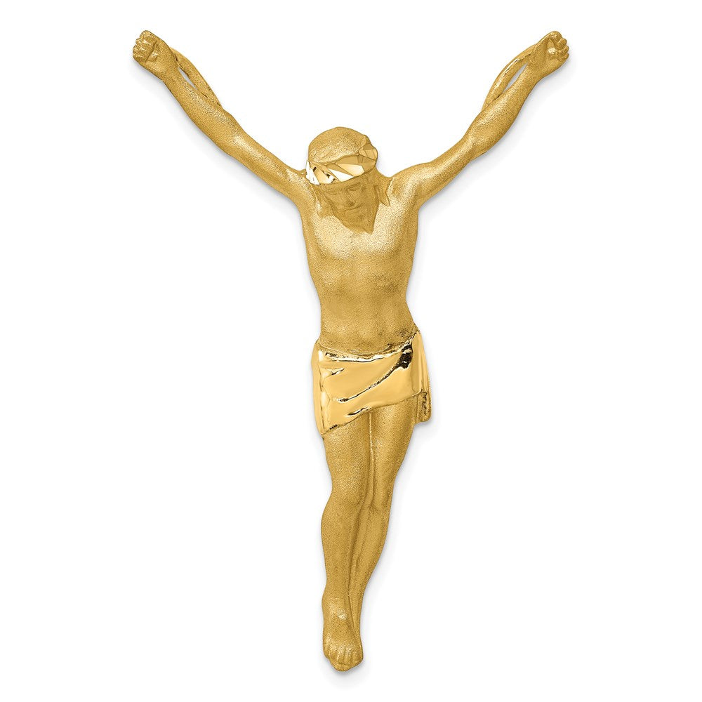 14k Corpus Chain Slide, 50 x 30 mm