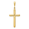 14k Cross Pendant, 45.5 x 19.25 mm