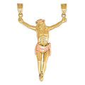 14k Two-tone Corpus Pendant, 61 x 42 mm