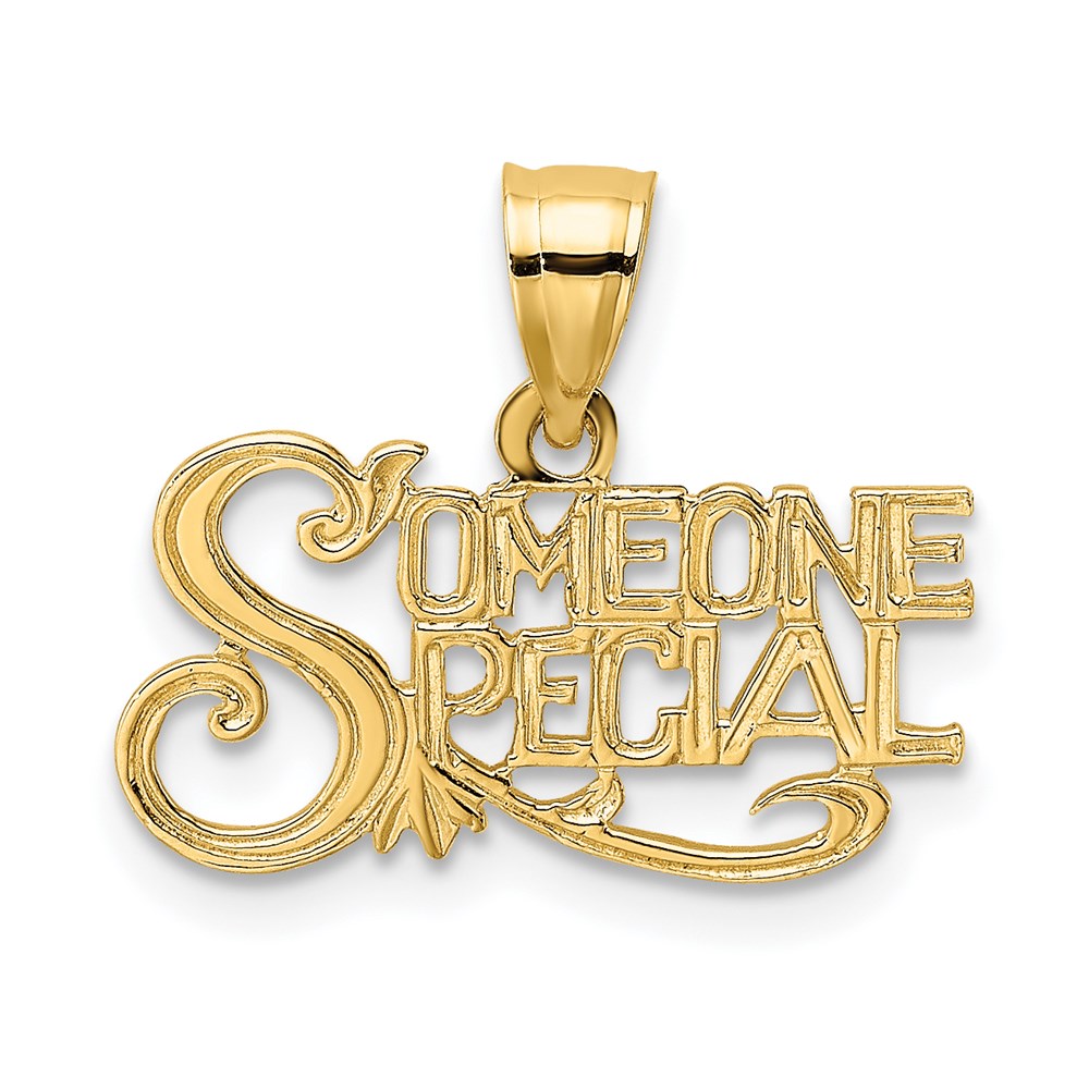14k SOMEONE SPECIAL Charm, 12.3 x 17.4 mm