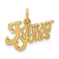 14K FOREVER YOURS Charm, 16 x 18 mm