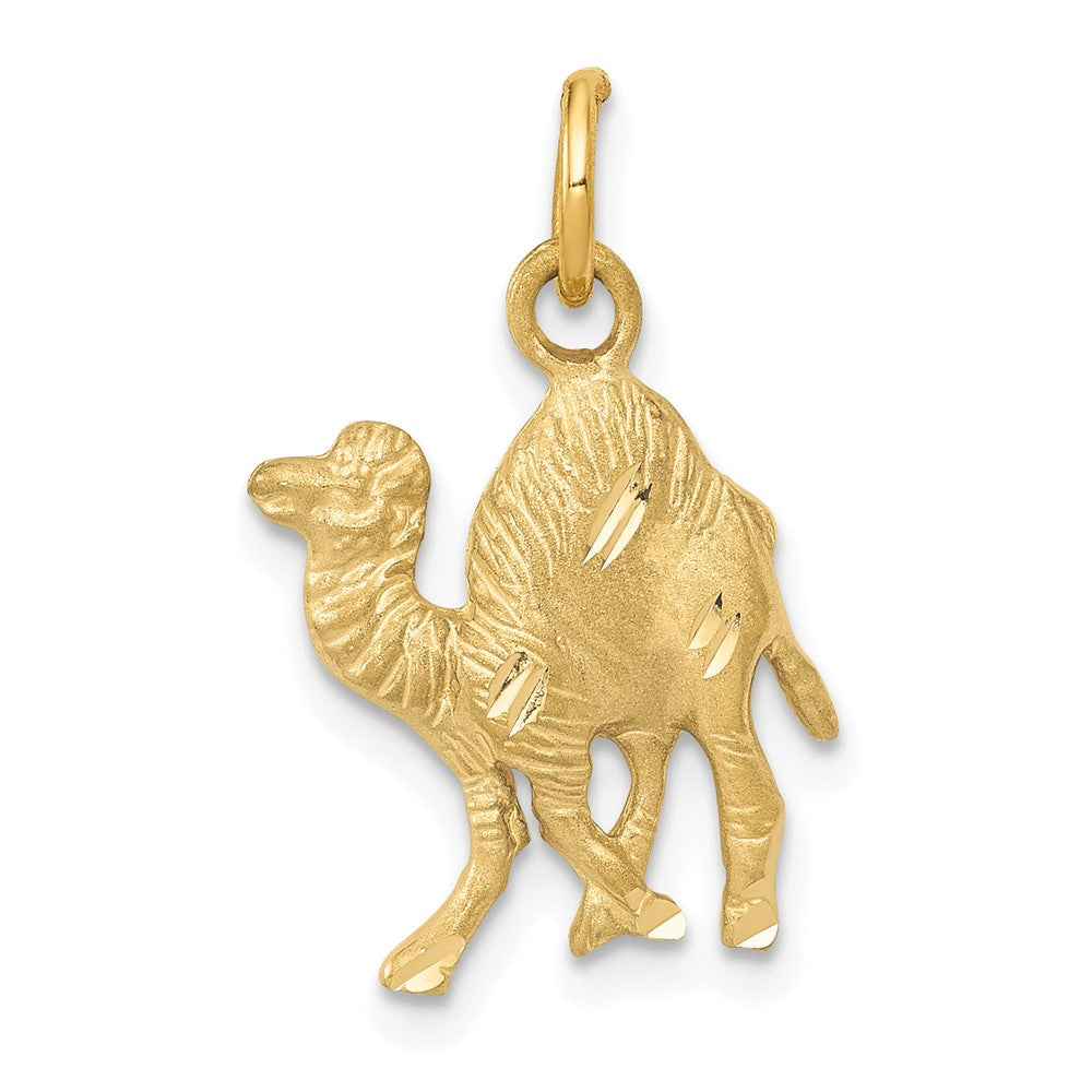 14k Camel Charm, 21 x 13 mm