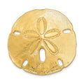 14K Fits Up To 8mm and 10mm Large Sand Dollar Omega Slide, 35 x 35 mm