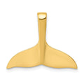 14k Whale Tail Chain Slide, 18 x 23 mm