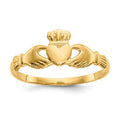 14k Claddagh Ring, Size 7
