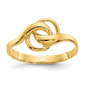 14k Free Form Ring, Size 6