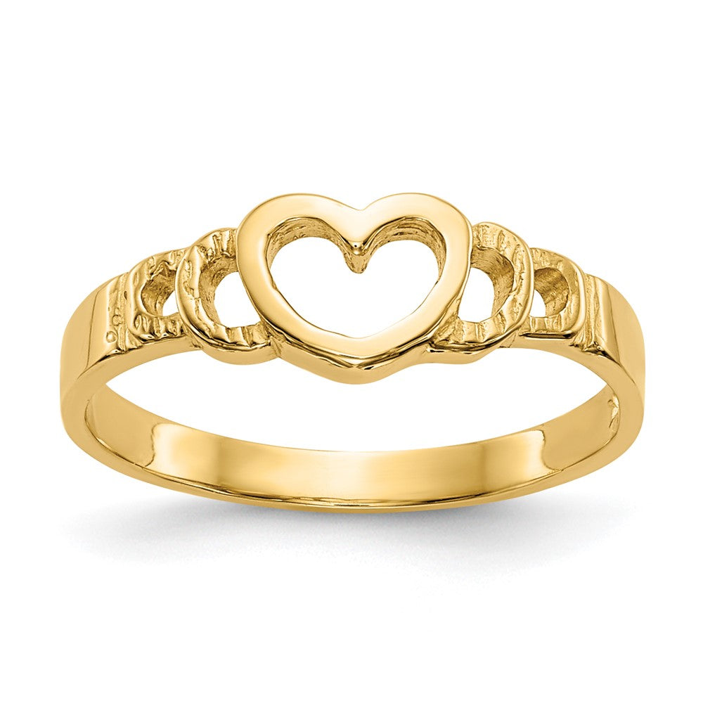 14k Heart Size 3 Baby / Childs Ring