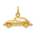 14k Car Charm, 15 x 20 mm