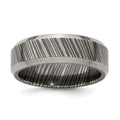 Edward Mirell Timoku Flat Beveled Edge 7mm Band, Size 10, 7 mm