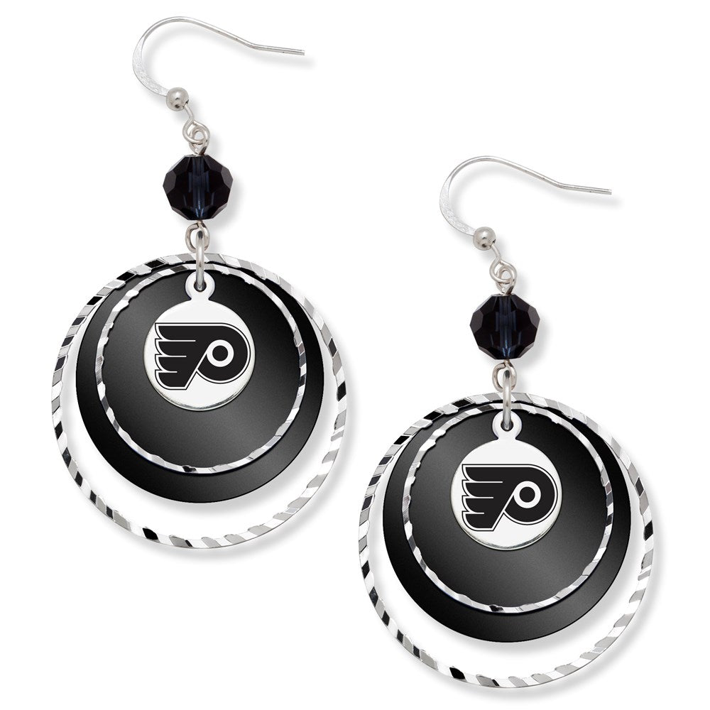 PHILADELPHIA FLYERS GAME DAY EARRINGS