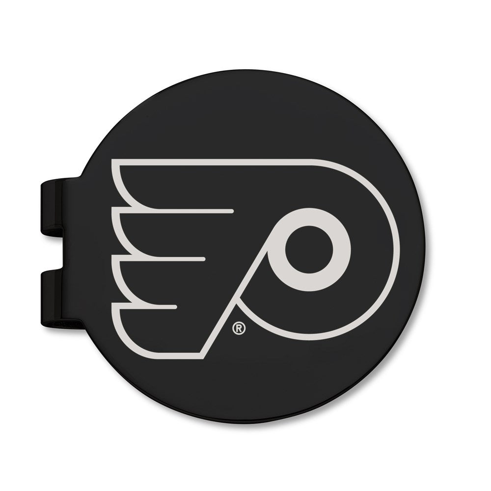 PHILADELPHIA FLYERS BLACK PREVAIL ENGRAVED MONEY CLIP