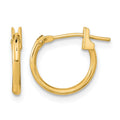14k Madi K 11mm Hoop Earrings, 11 x 11 mm