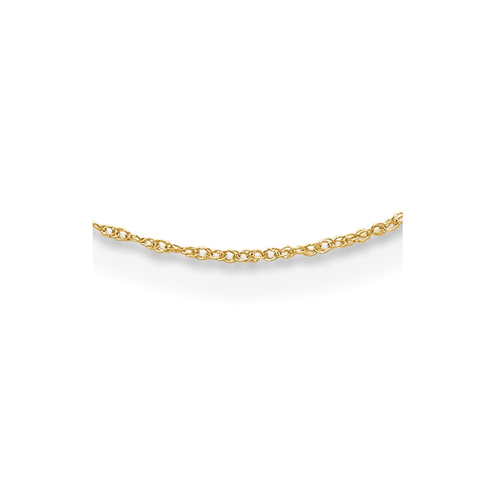 14k Madi K Childs 15 inch Rope Chain, 13 mm