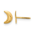 14k Madi K Moon Childrens Screwback Post Earrings, 8 x 8 mm