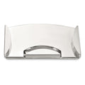 Silver-tone Money Clip and Business Card Holder
