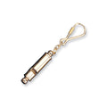 Brass Whistle Key Ring