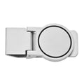 Silver Finished Brass Hinged Money Clip