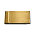 Antique Brass Double-Sided Money Clip