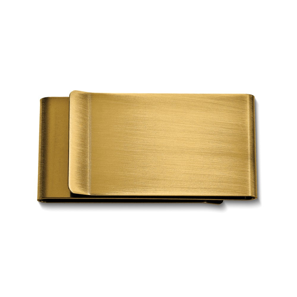 Antique Brass Double-Sided Money Clip