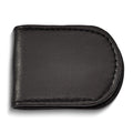 Black Leather Magnetic Money Clip