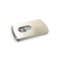 Brushed Stainless Steel Smart Card Case