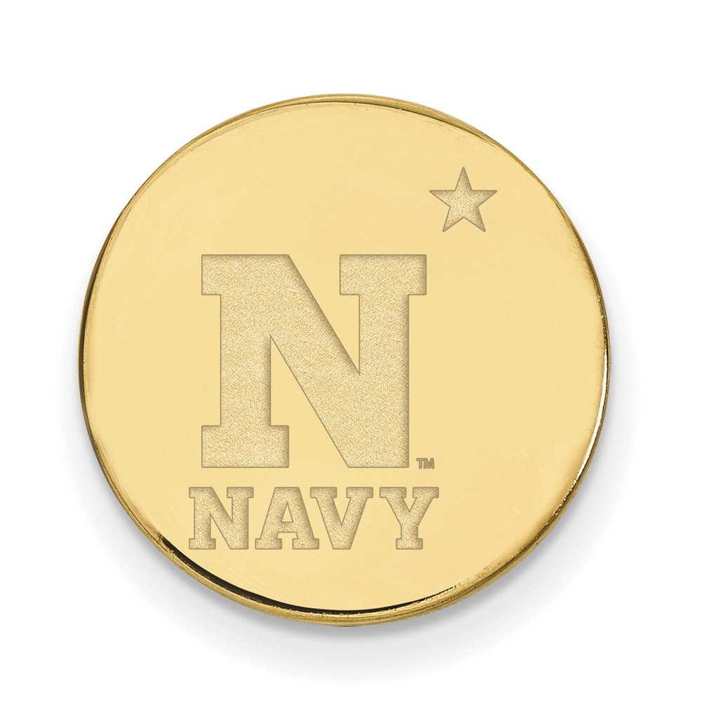 Sterling Silver Gold-plated LogoArt US Naval Academy Lapel Pin