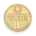 14k Gold NHL LogoArt Edmonton Oilers Lapel Pin