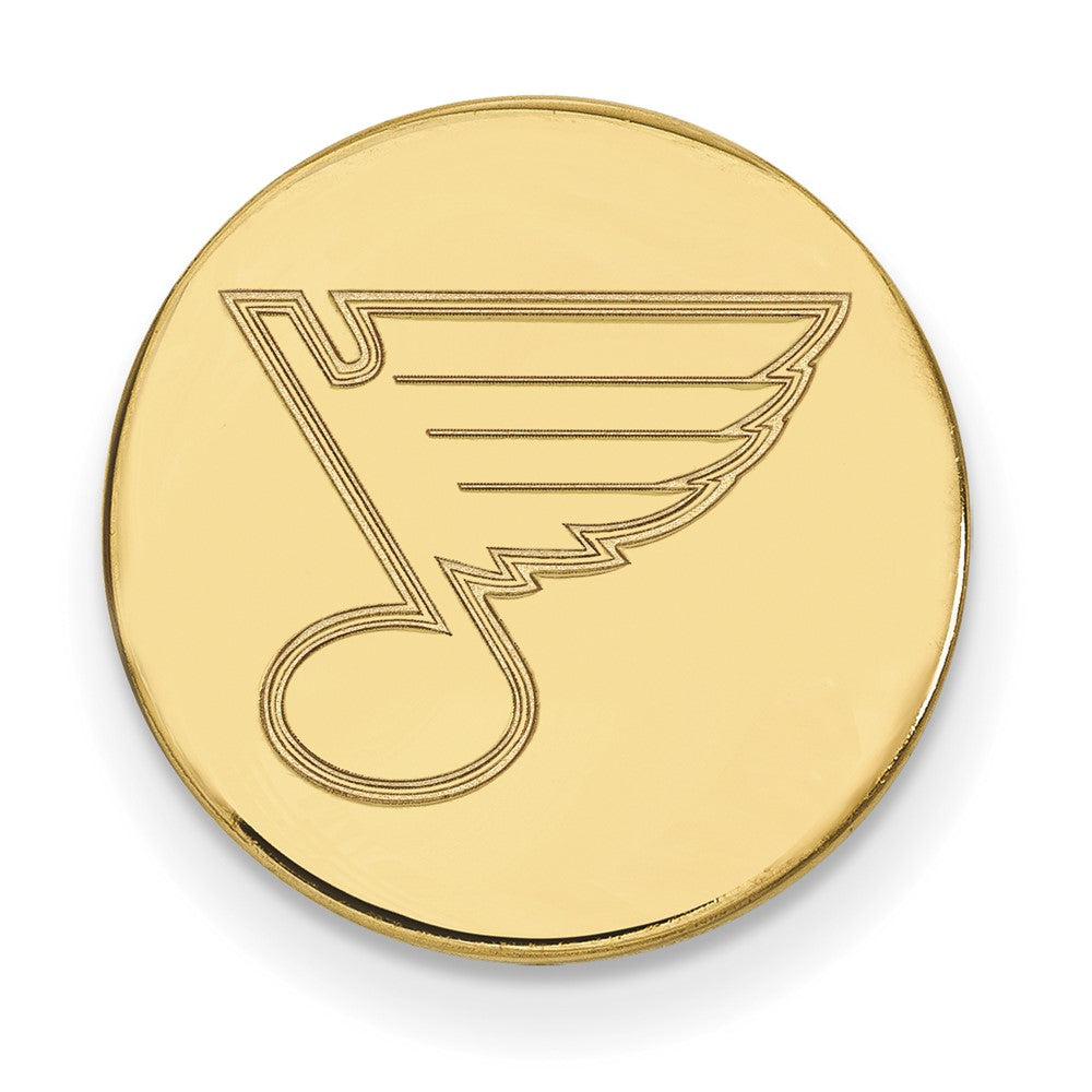14k Gold NHL LogoArt St. Louis Blues Lapel Pin