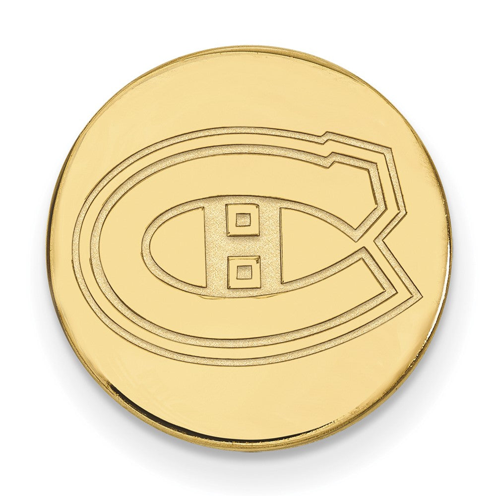 14k Gold NHL LogoArt Montreal Canadiens Lapel Pin