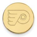 Sterling Silver Gold-plated NHL LogoArt Philadelphia Flyers Lapel Pin